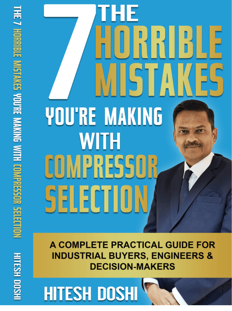 The 7 Horrible Mistakes You’re making in compressor selection book cover